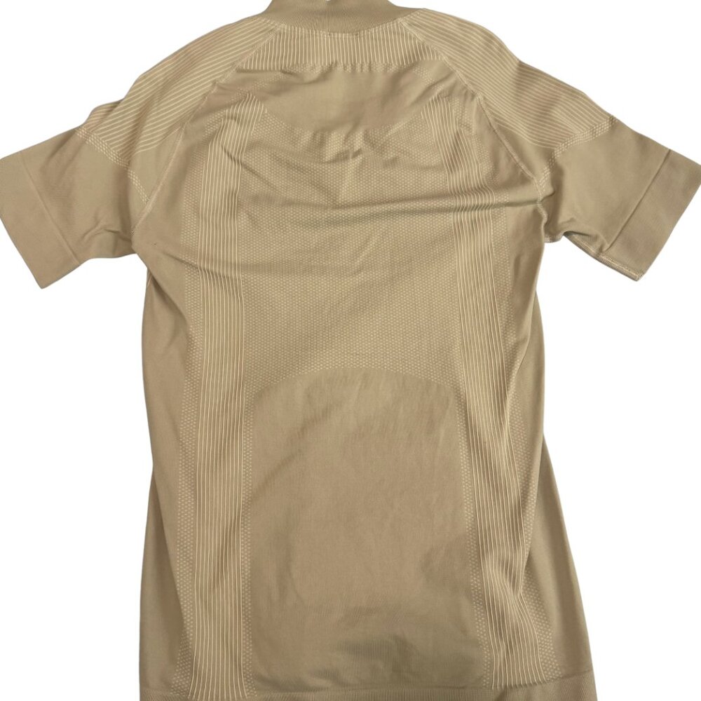 Men's Beige Short Sleeve Tee - Picture 3 of 3